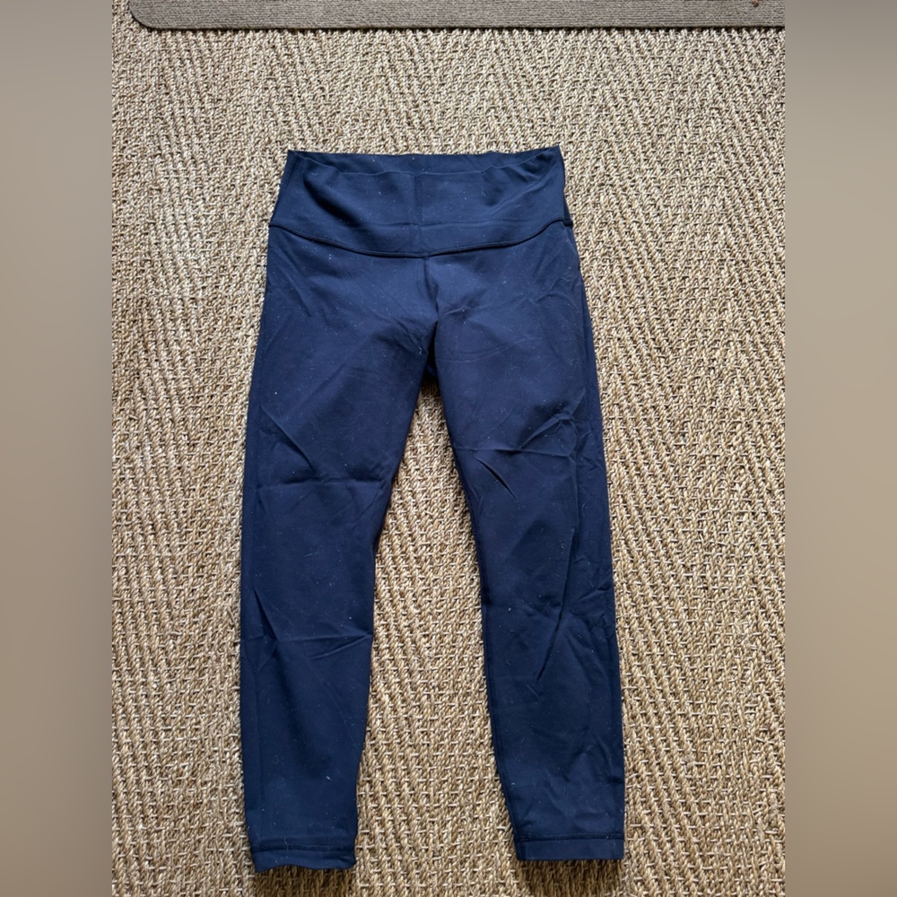 lululemon athletica Navy Leggings: wunder under